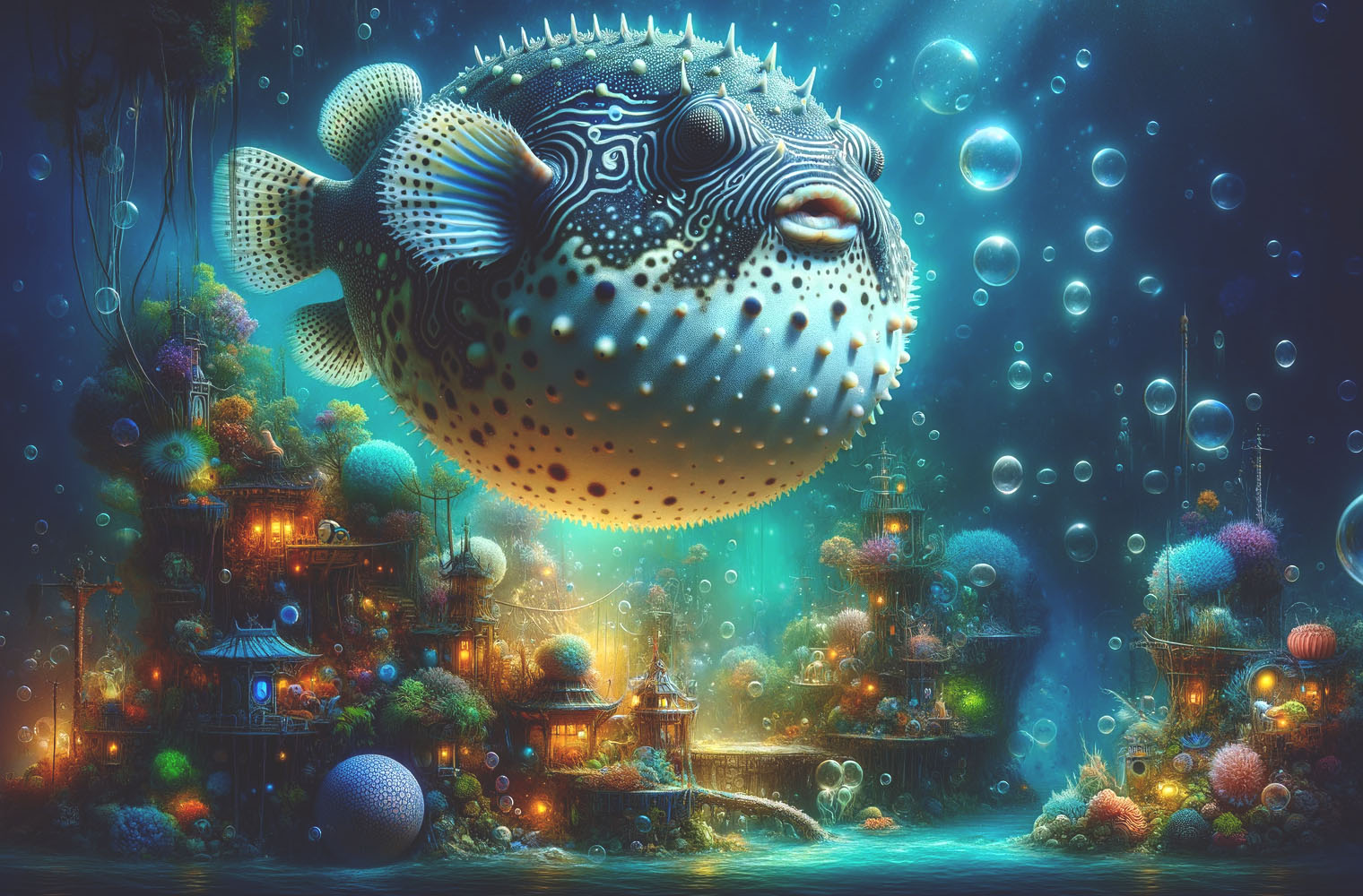 Fugu nafukovacia ryba