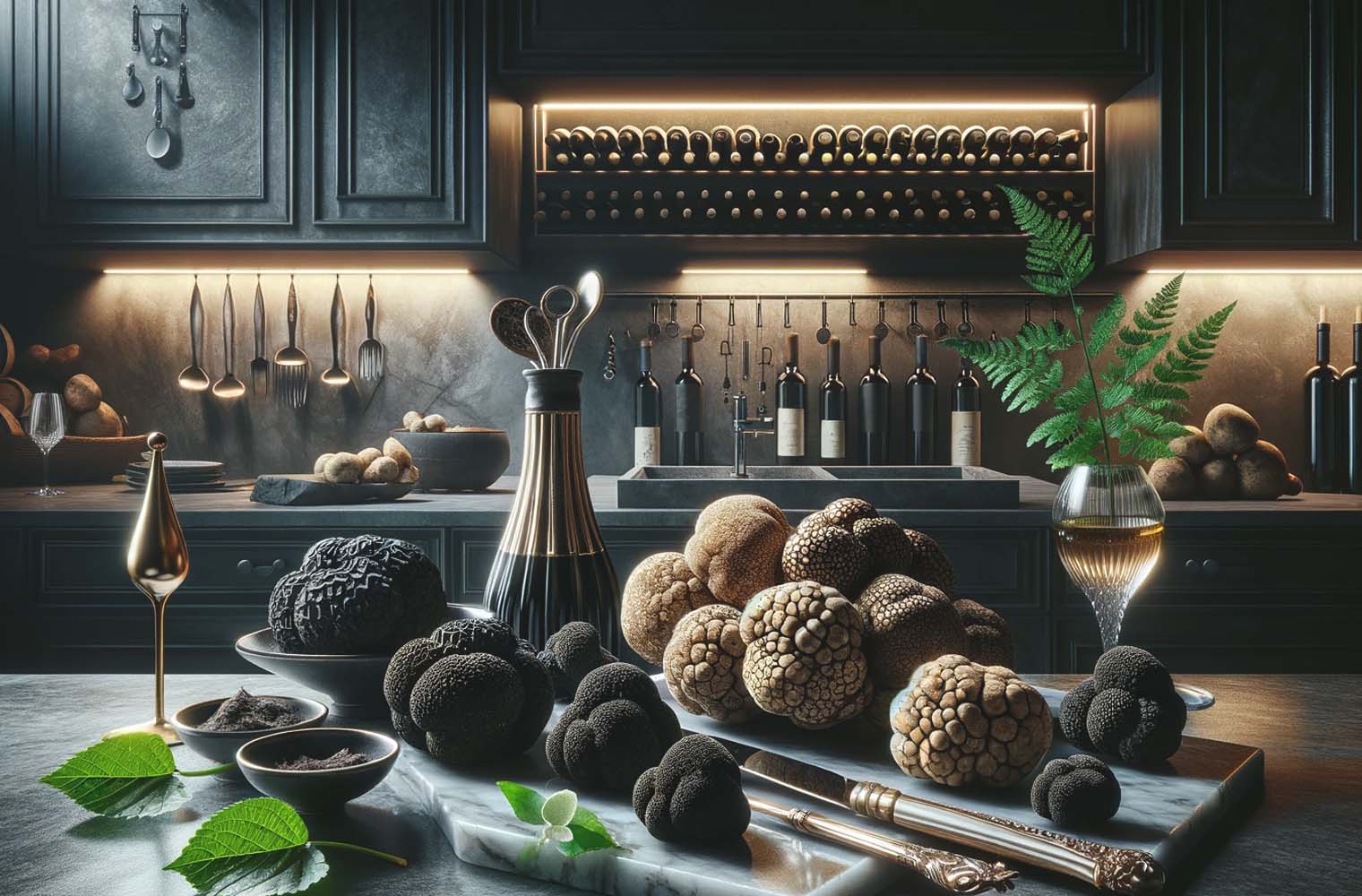 Hľuzovka, truffle