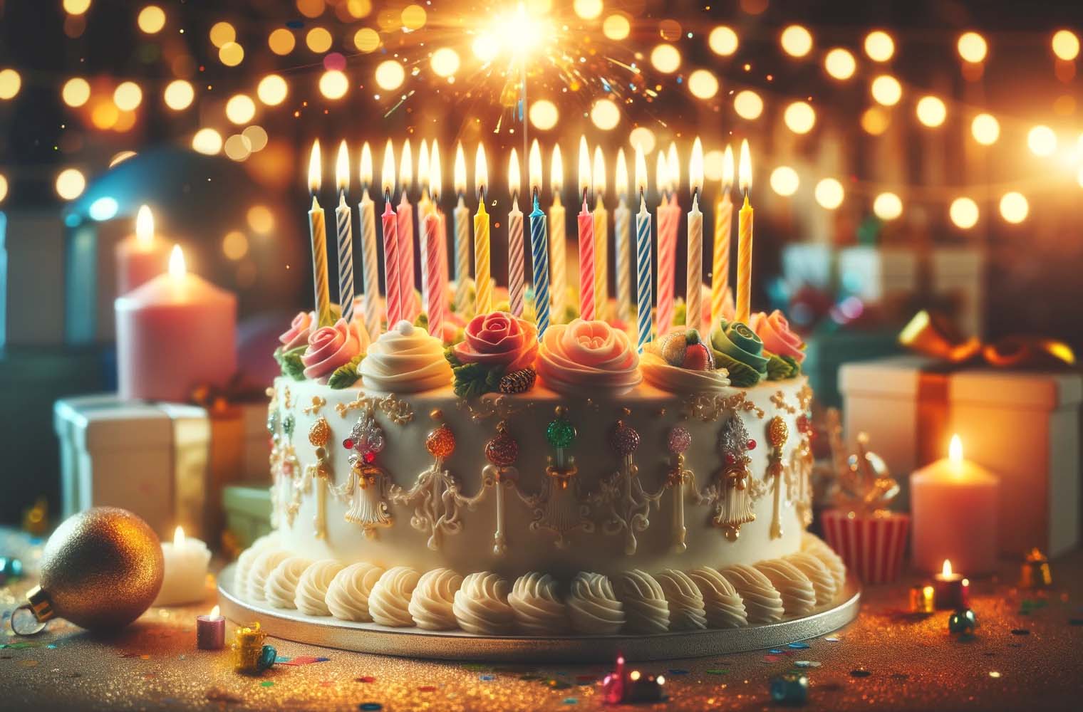 Sviečky na torte